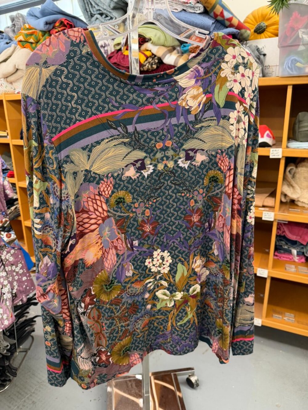 Johnny Was Favorite long sleeve tee - Picture 6 of 6